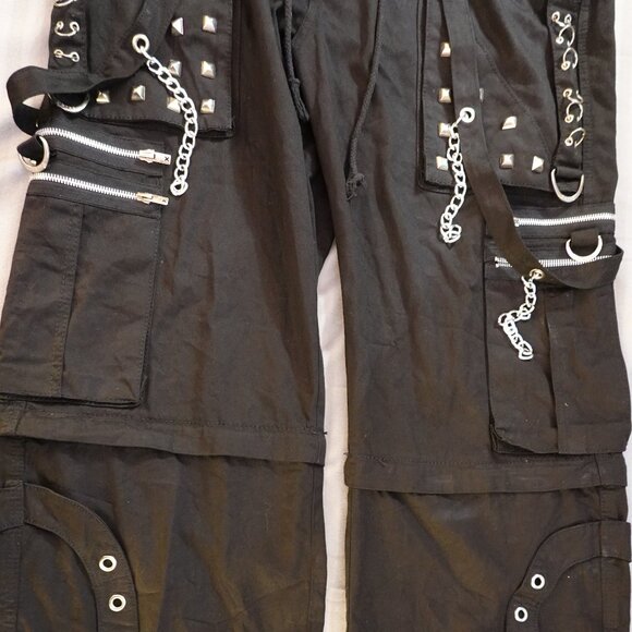 Mens / Unisex Tripp NYC Pants Sz L Black Excellent Condition - Picture 5 of 14